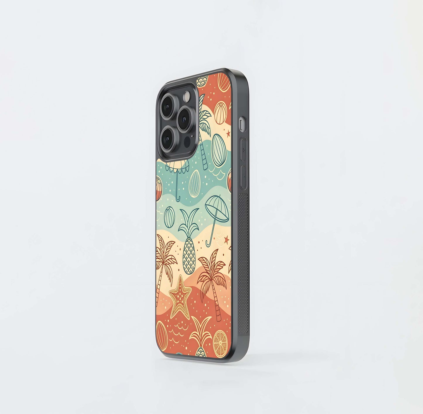 Beachy Groove Art Glass Case