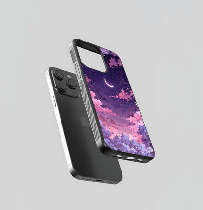 Sky Drift Clouds Glass Case