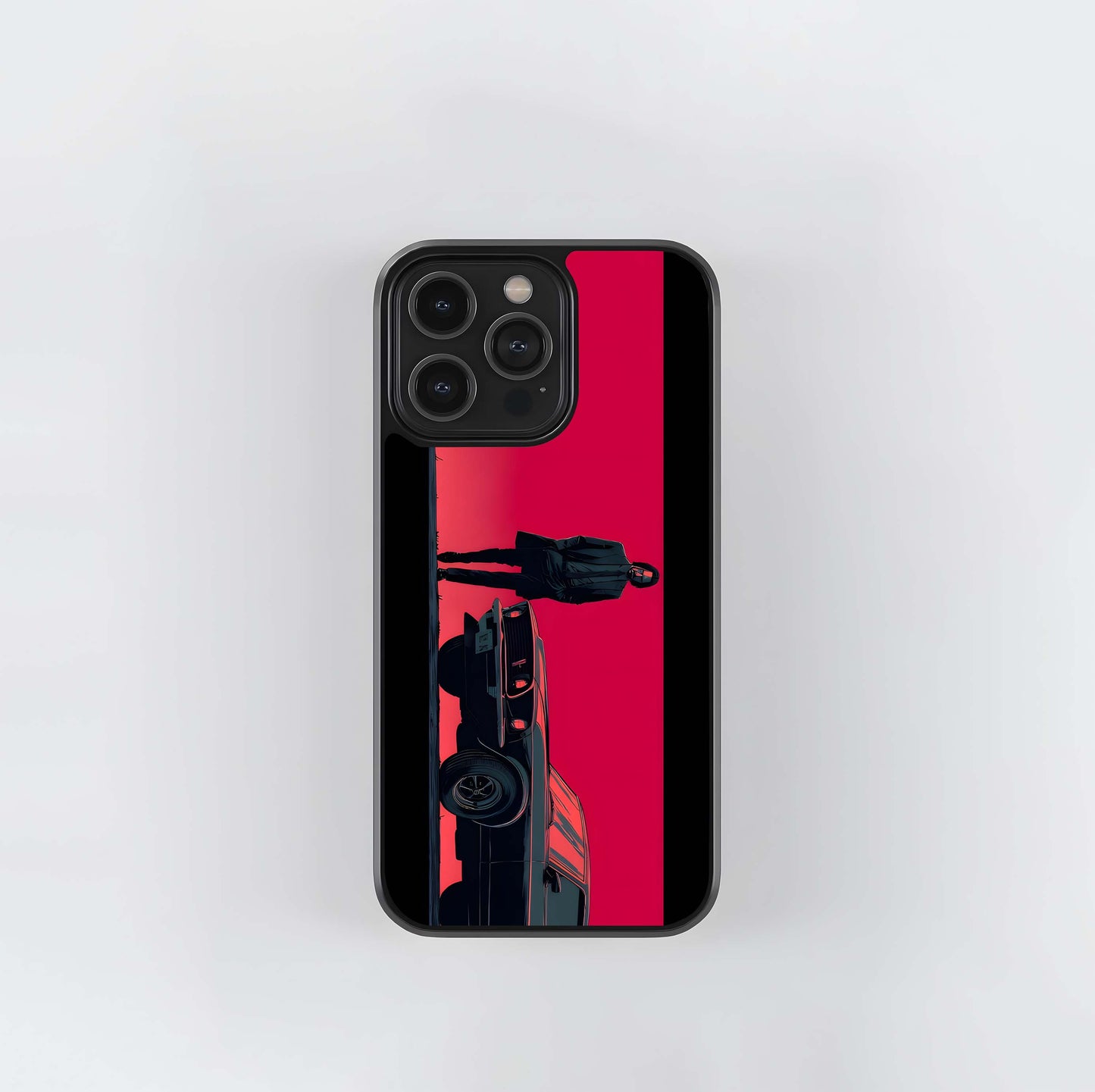 John Wick and his Mustang Glass Case