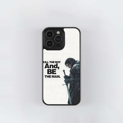 Jon Snow (GOT) Kill the Boy Glass Case