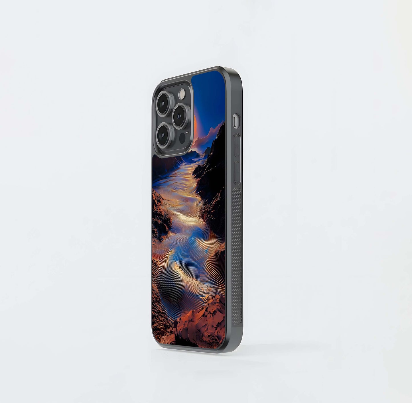 Sunlit Mirage Path Glass Case