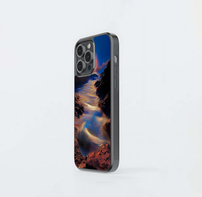 Sunlit Mirage Path Glass Case