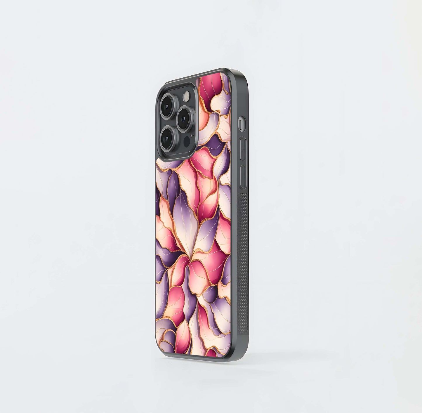 Sprouds Floral Patterns Glass Case