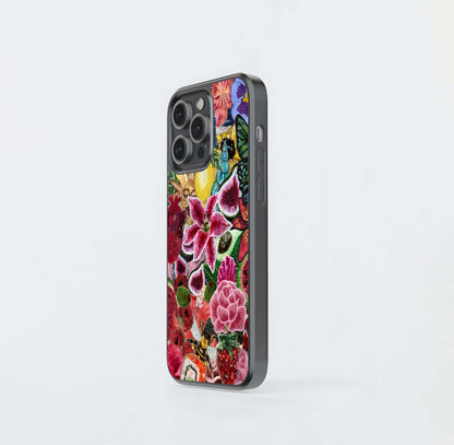 Beaded Garden Magic Glass Case