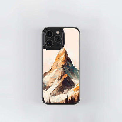 Alpine Sketch Glass Case