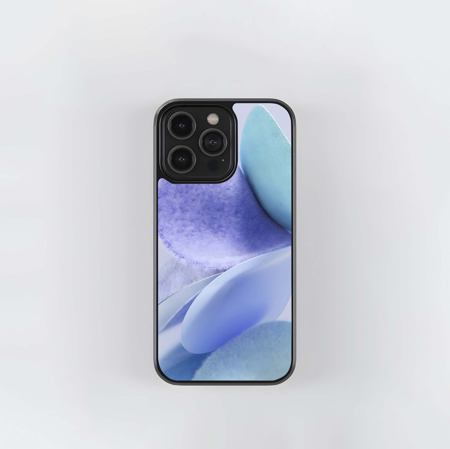 Fuzzy Pastel Abstract Glass Case