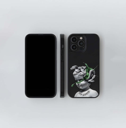 Serpent's Jade Drip Glass Case