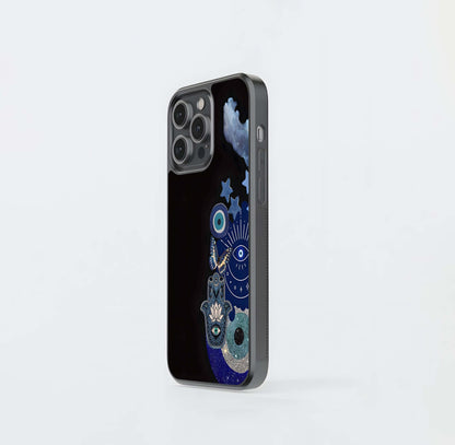 Galactic Charm Cluster Glass Case