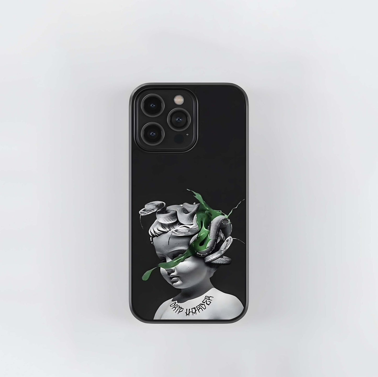 Serpent's Jade Drip Glass Case