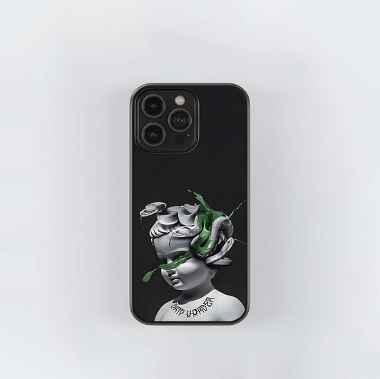 Serpent's Jade Drip Glass Case