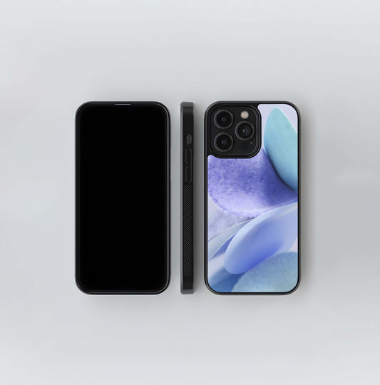 Fuzzy Pastel Abstract Glass Case