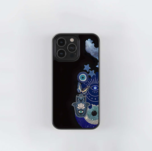 Galactic Charm Cluster Glass Case