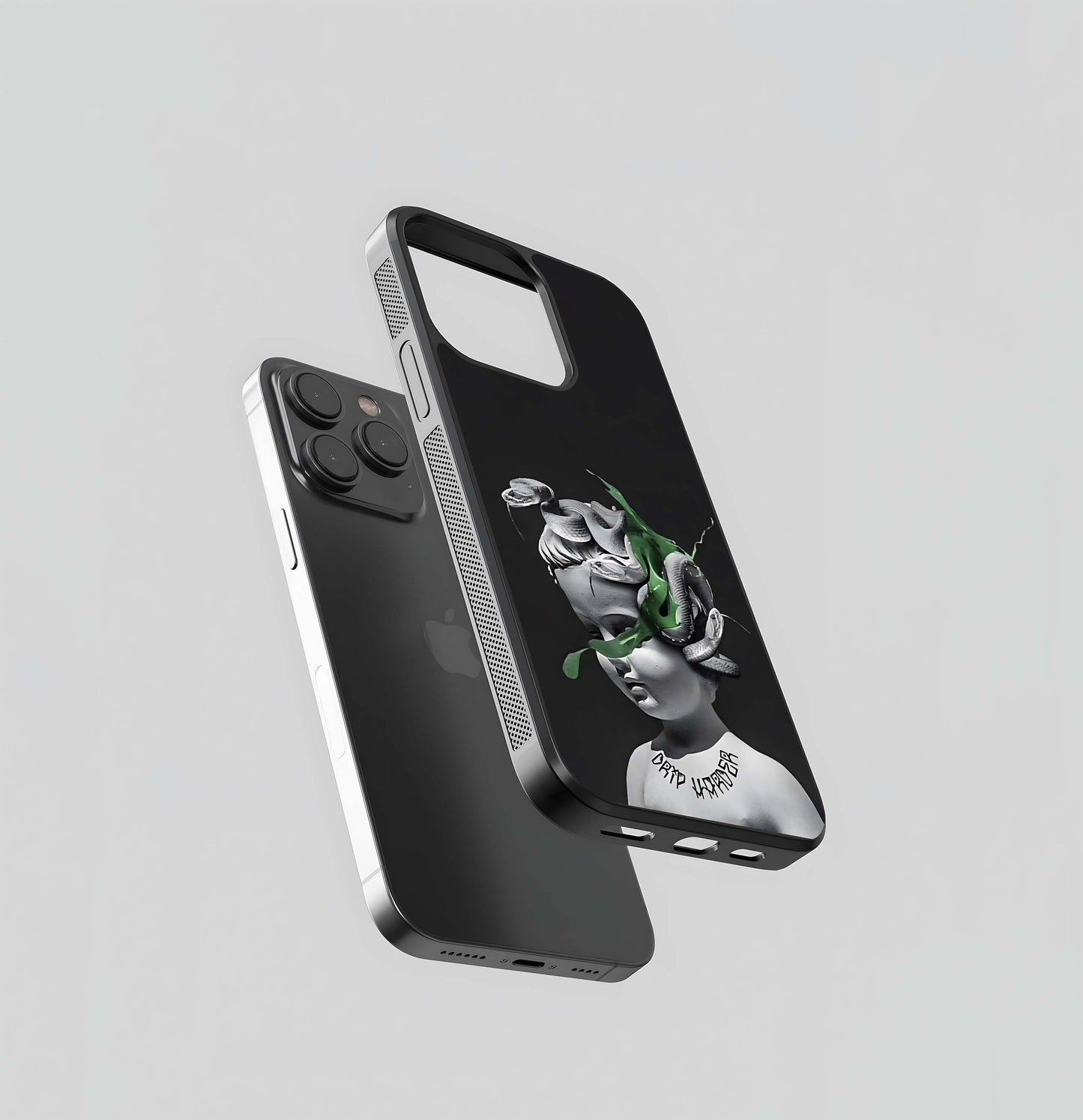 Serpent's Jade Drip Glass Case