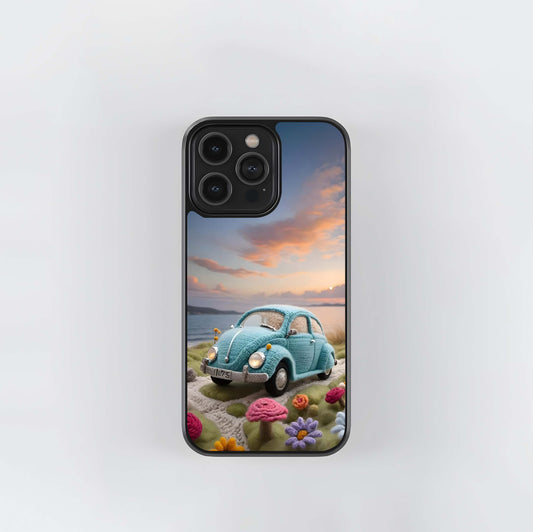 Crochet Bug by the Sea Glass Case