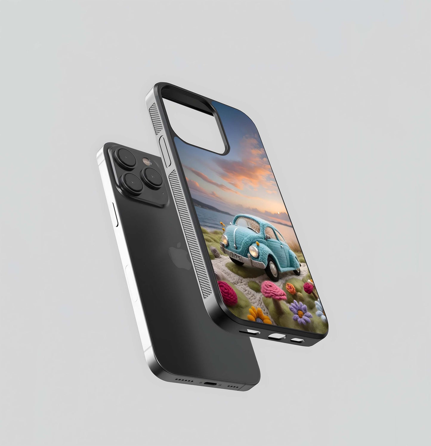 Crochet Bug by the Sea Glass Case