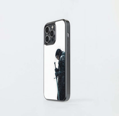 Jon Snow in the Snow Glass Case