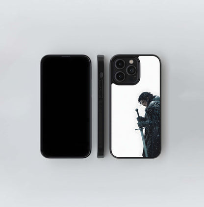 Jon Snow in the Snow Glass Case