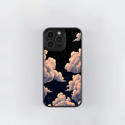 Starry Cloud Nights Glass Case