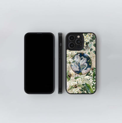 Swan Reverie Glass Case