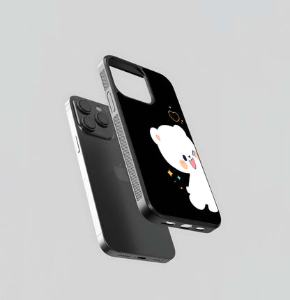 Bear Hug Couple Glass Case (1)