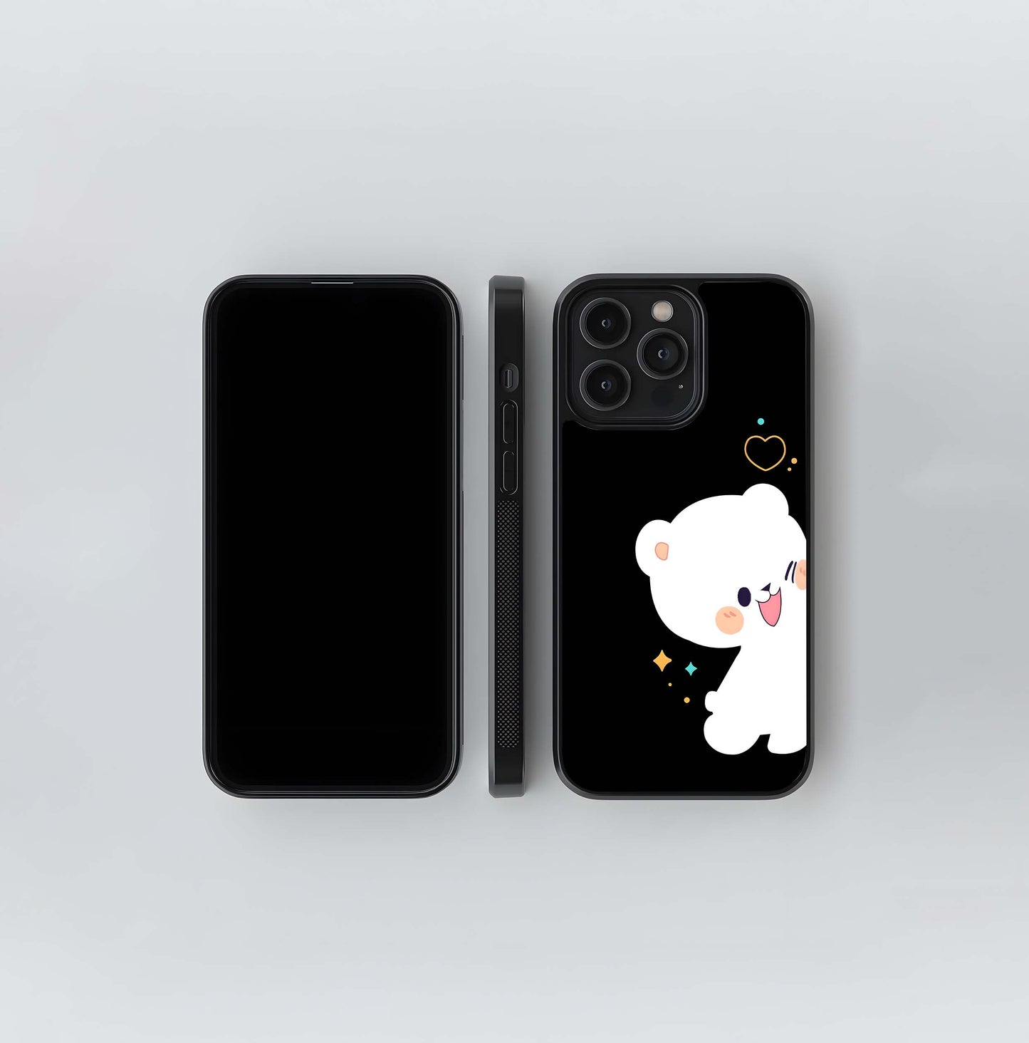 Bear Hug Couple Glass Case (1)