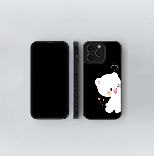 Bear Hug Couple Glass Case (1)