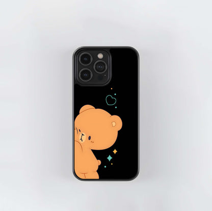 Bear Hug Couple Glass Case (2)