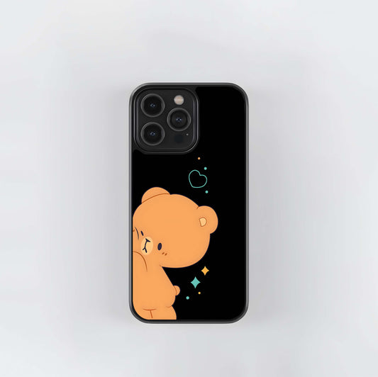 Bear Hug Couple Glass Case (2)