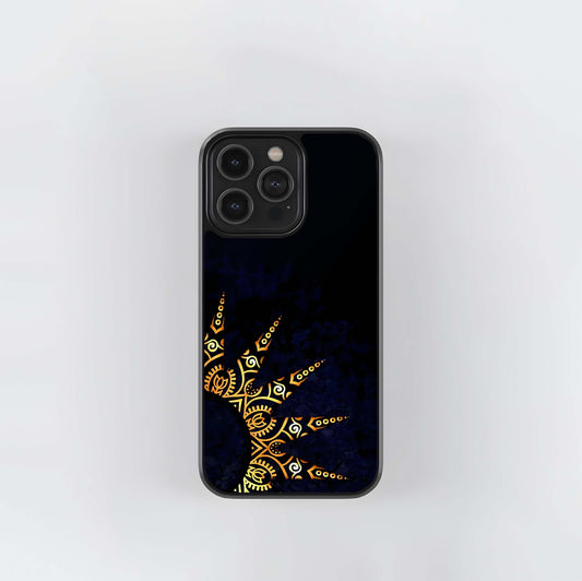 Tribal Sunfire Rise Glass Case
