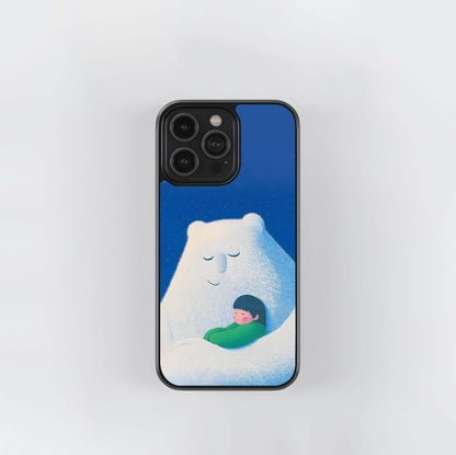 Bear Hug Sky Glass Case