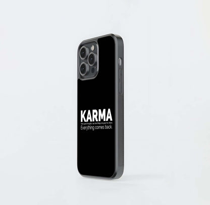 Karma Returns (2) Glass Case