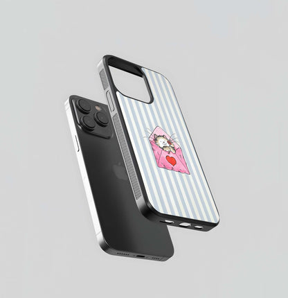 Beared Cat Glass Case