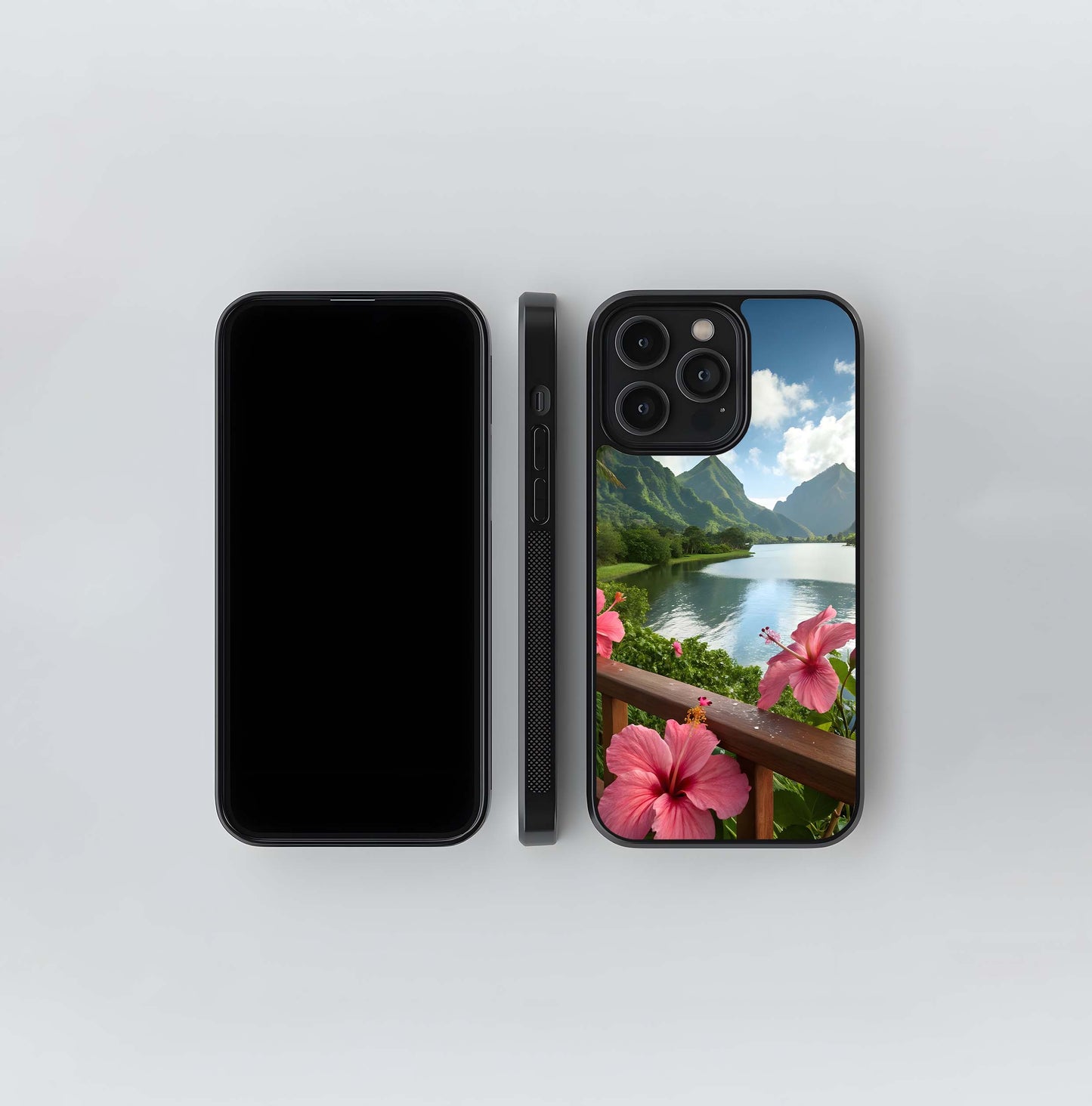 Tropical Bliss View Glass Case