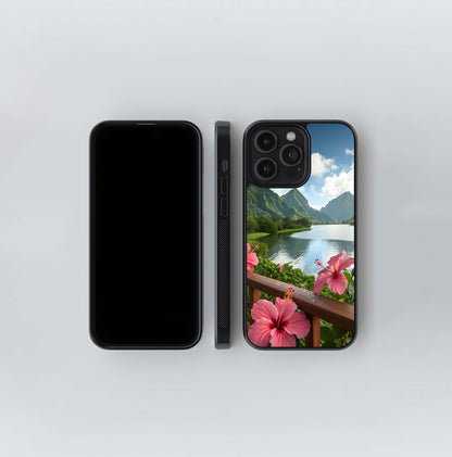 Tropical Bliss View Glass Case