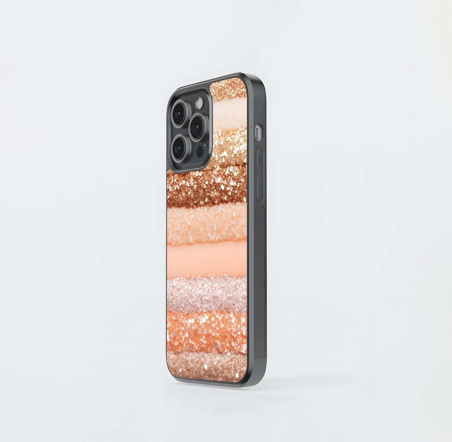 Crystallized Stripes Glass Case (