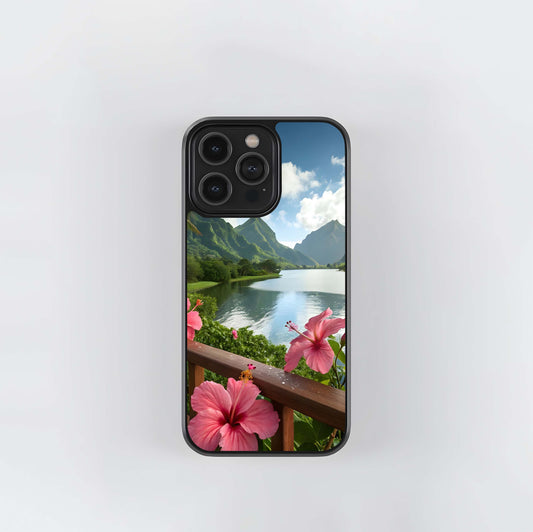 Tropical Bliss View Glass Case