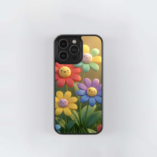 Kawaii Garden 3D Glass Case
