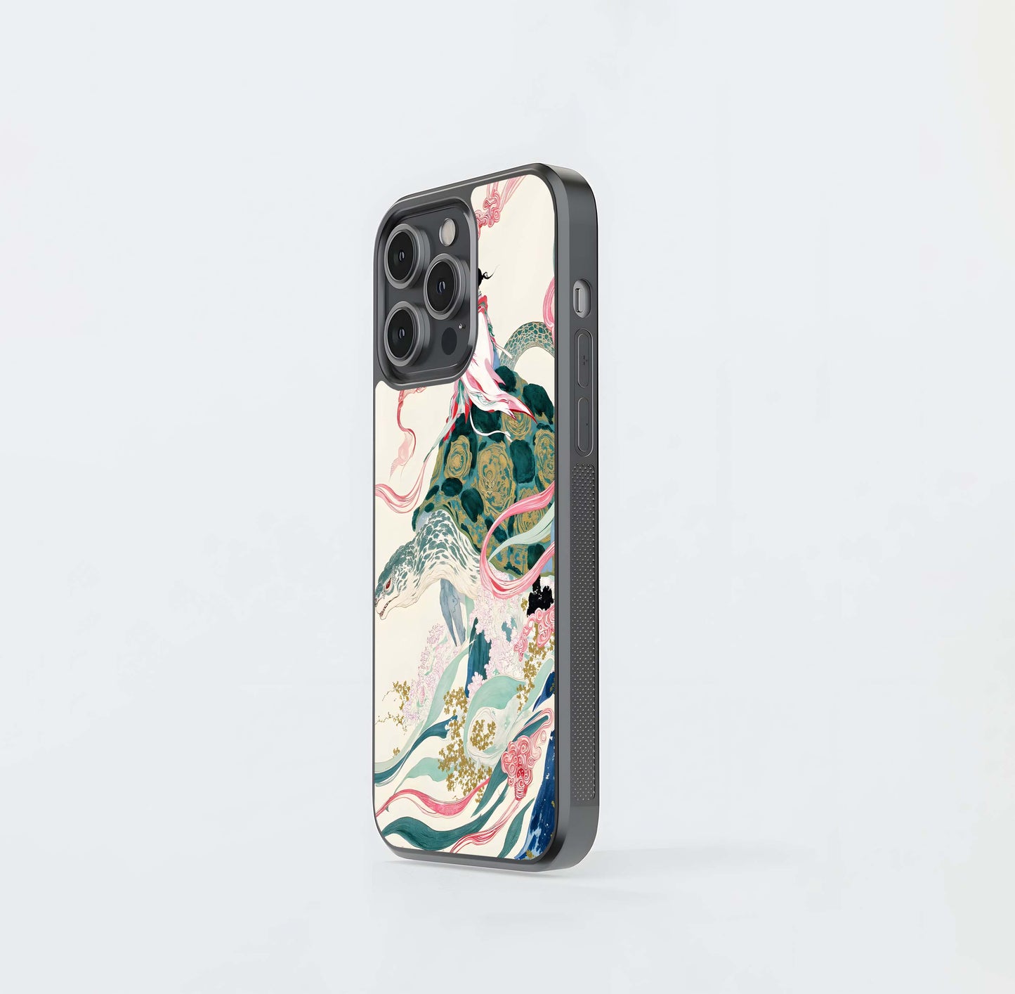Turtle Guardian Glass Case