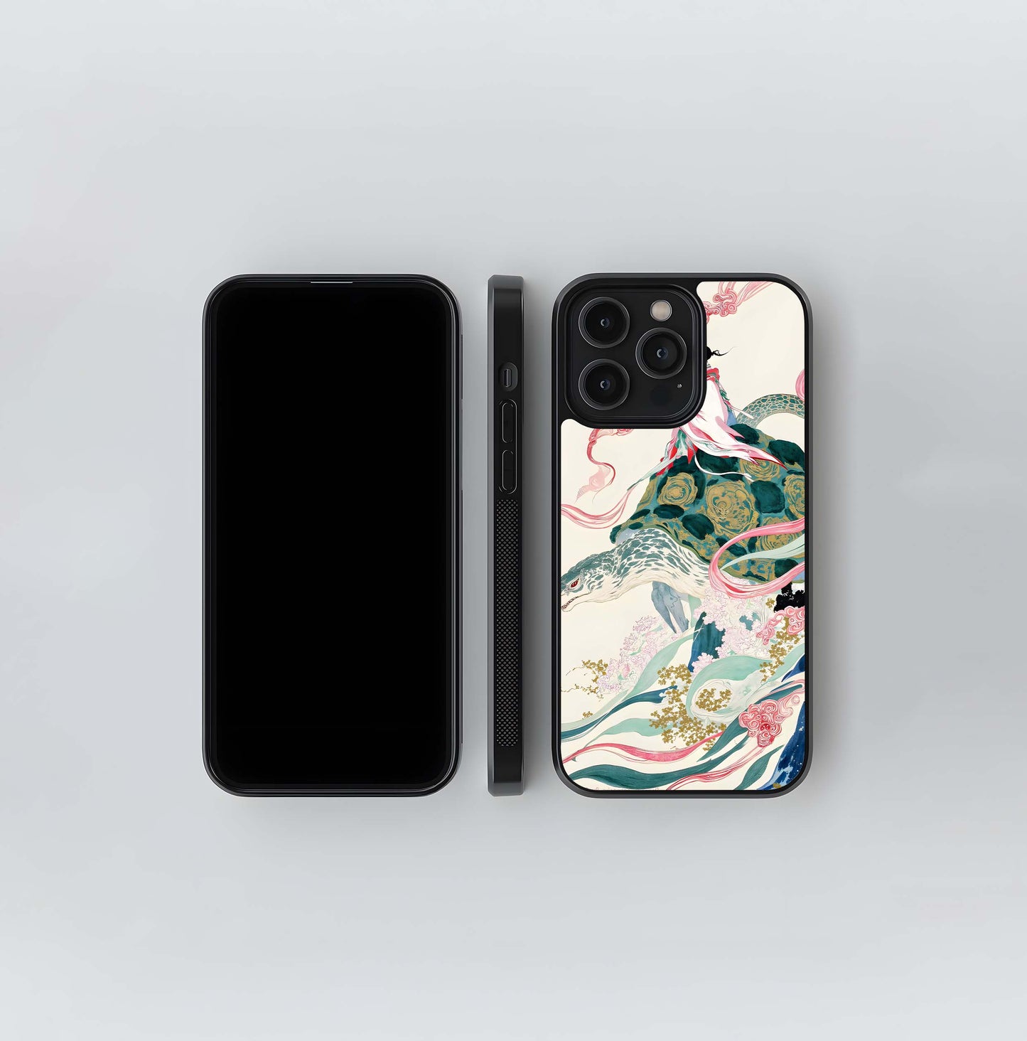 Turtle Guardian Glass Case