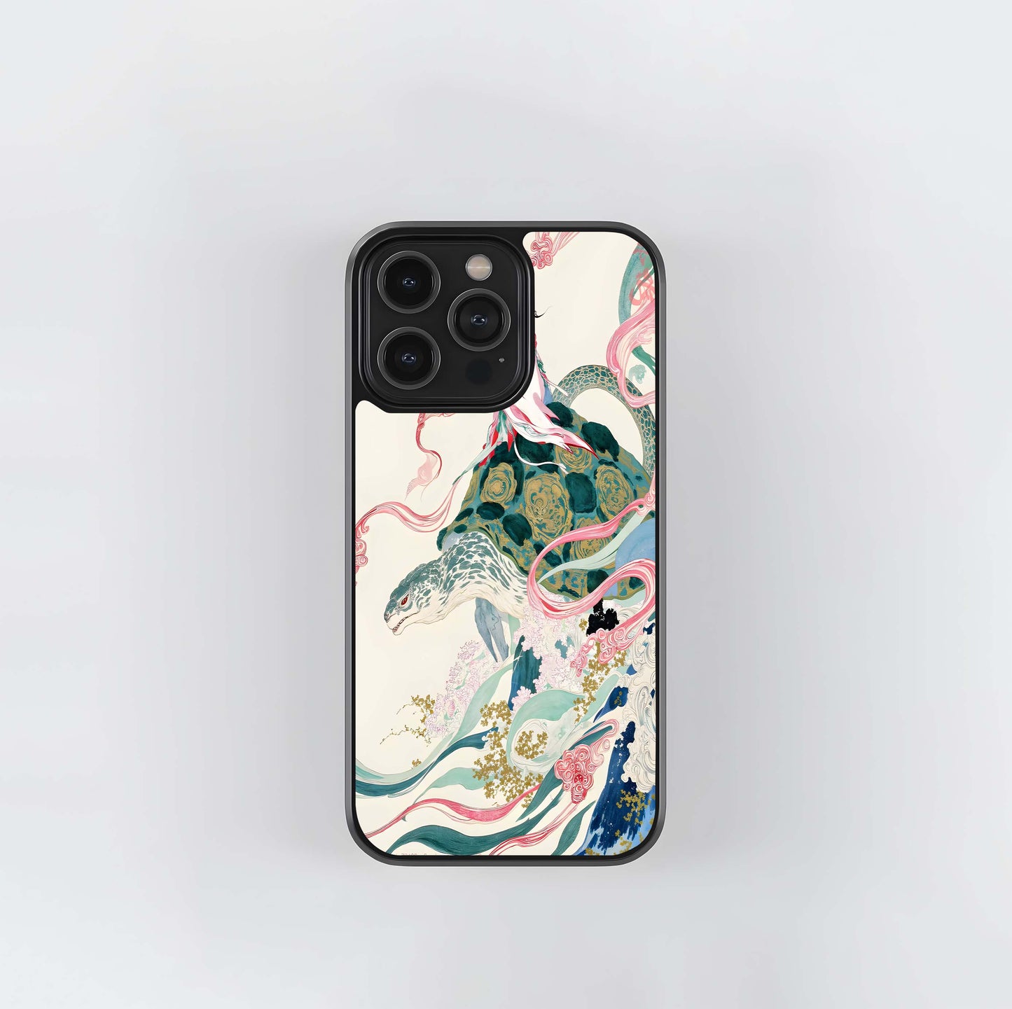 Turtle Guardian Glass Case