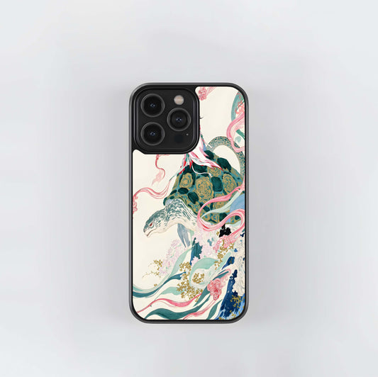 Turtle Guardian Glass Case