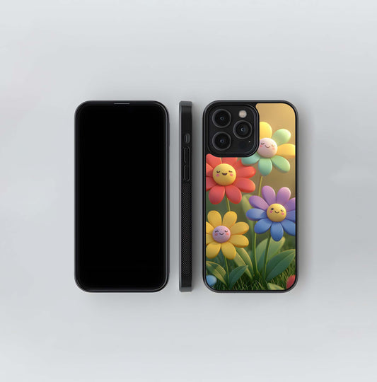 Kawaii Garden 3D Glass Case