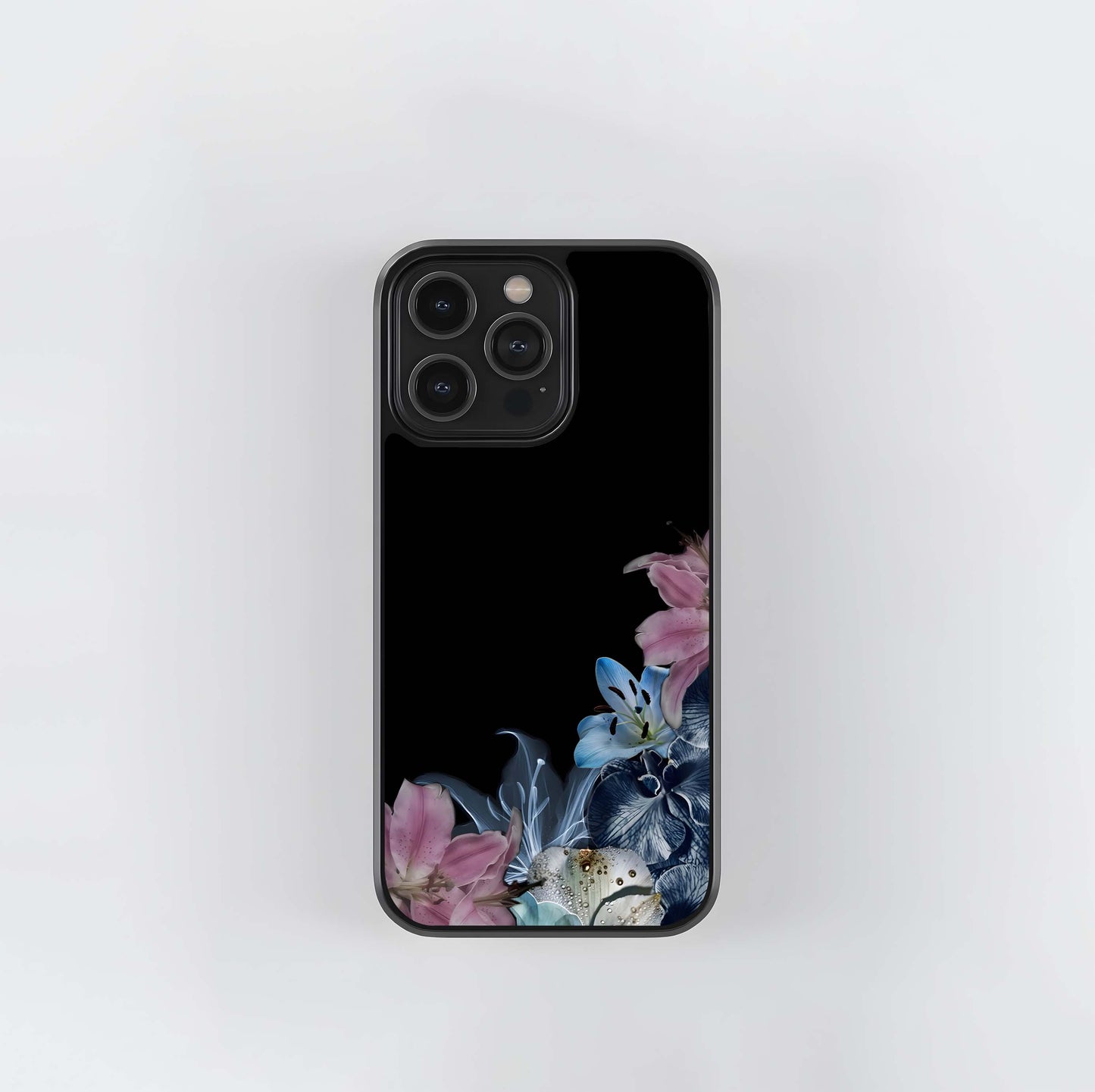 Twilight Petals Glass Case
