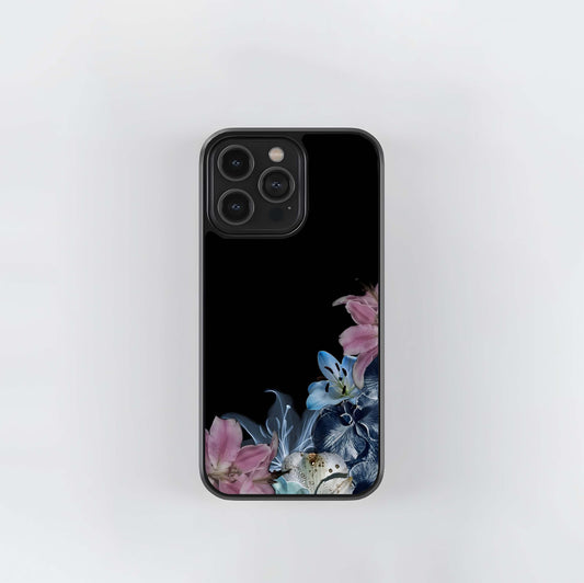 Twilight Petals Glass Case