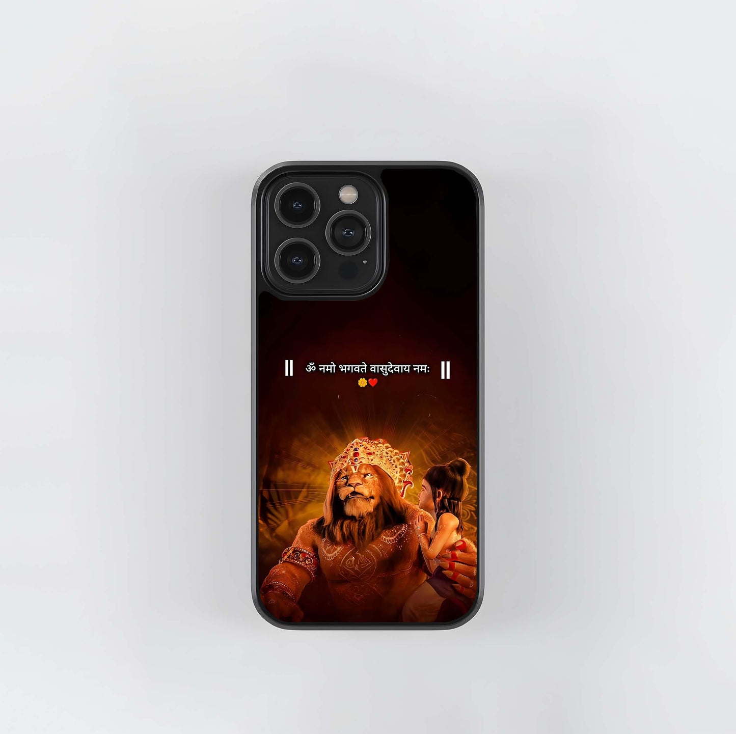 Divine Hanuman ji Glass Case