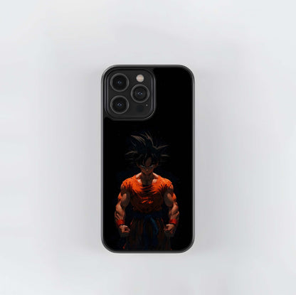 Goku's Dark Power Glass Case