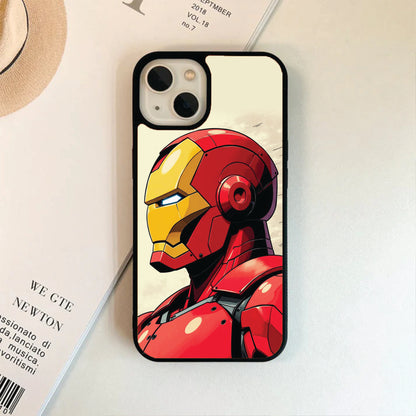 IRON MAN Themed  Glass Case Phone Covers
