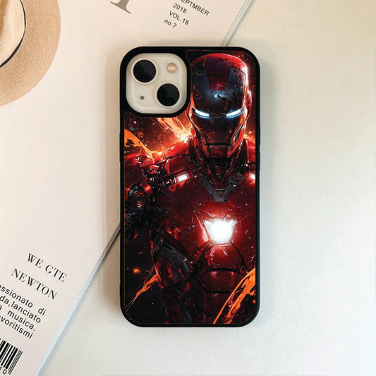 Iron Man Glass Phone Case Covers