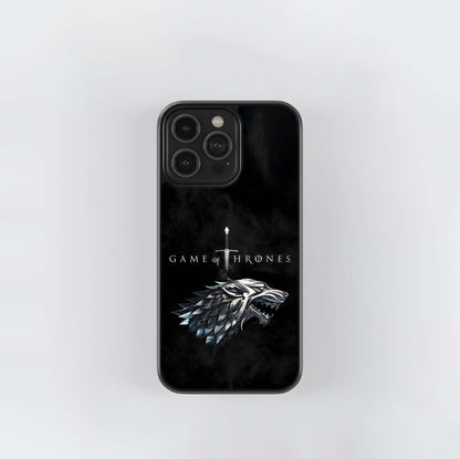 Throne Wolf Legacy Glass Case