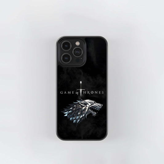 Throne Wolf Legacy Glass Case